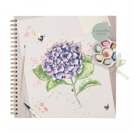 'Hydrangea' bee scrapbook